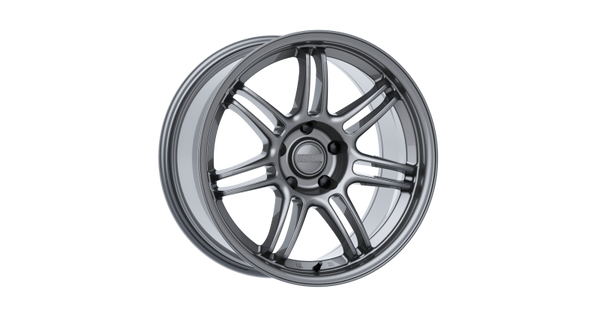 Kansei K17 Seven 18x8.5in / 5x114.3 BP / 35mm Offset / 73.1mm Bore - Gloss Gunmetal Wheel - K17G-188512+35