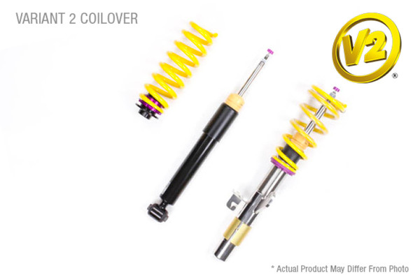 KW Coilover Kit V2 Audi TT (8J) Roadster FWD (4 cyl.) w/o magnetic ride - 15210050