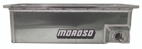 Moroso Hemi (Incl. Keith Black/JP-1 Dragster) Wet Sump 7in Aluminum Oil Pan - 20043