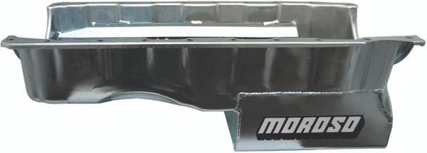 Moroso Chevrolet Big Block Gen 5/6 Wet Sump 6.5qt 8in Steel Oil Pan - 20409