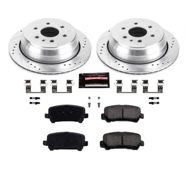 Power Stop 15-18 Chevrolet Colorado Rear Z23 Evolution Sport Brake Kit - K7127