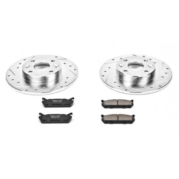 Power Stop 91-96 Ford Escort Rear Z23 Evolution Sport Brake Kit - K770