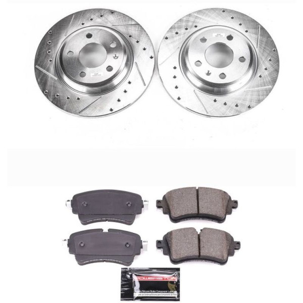 Power Stop 2019 Audi A4 Rear Z23 Evolution Sport Brake Kit - K8091