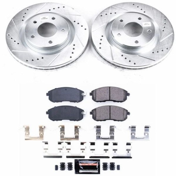 Power Stop 2019 Nissan Sentra Front Z23 Evolution Sport Brake Kit - K8327