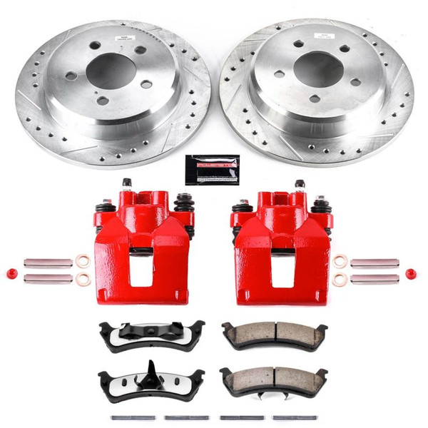 Power Stop 95-01 Ford Explorer Rear Z36 Truck & Tow Brake Kit w/Calipers - KC1858-36