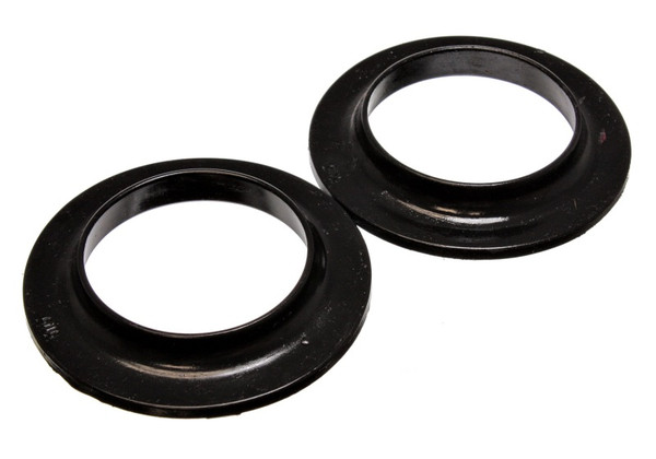 Energy Suspension Universal 3-3/4in ID 5-13/16in OD 7/8in H Black Coil Spring Isolators (2 per set) - 9.6108G