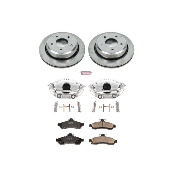 Power Stop 94-96 Chevrolet Caprice Rear Autospecialty Brake Kit w/Calipers - KCOE5064