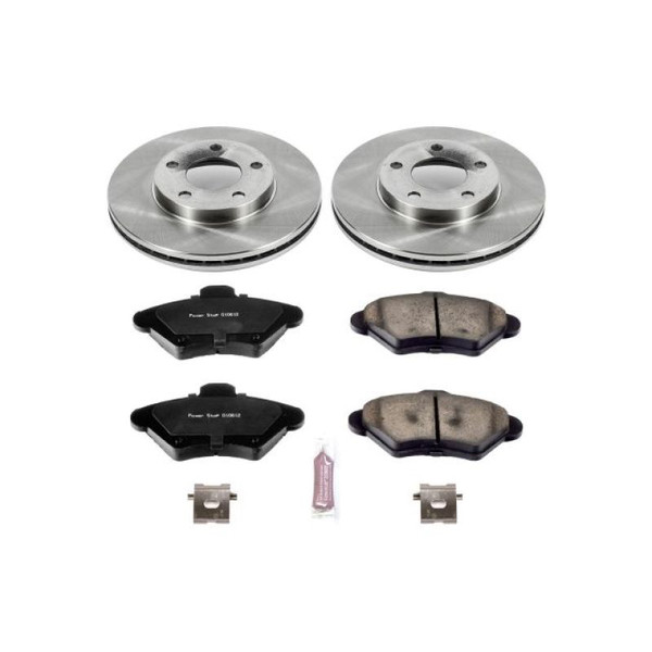 Power Stop 94-98 Ford Mustang Front Autospecialty Brake Kit - KOE1299