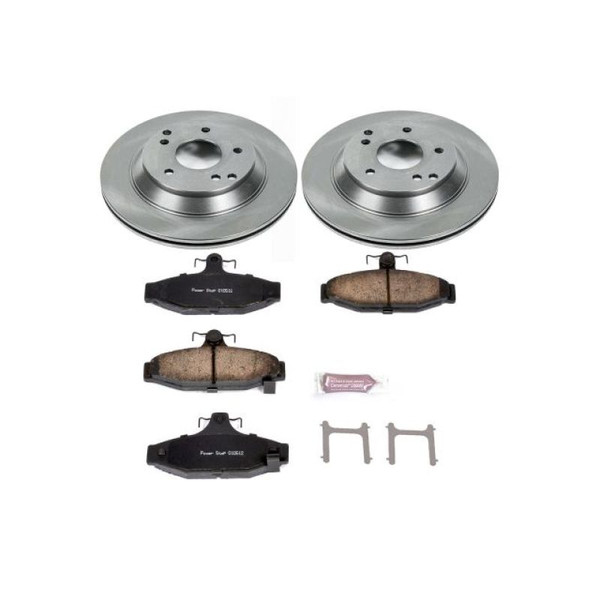 Power Stop 88-96 Chevrolet Corvette Rear Autospecialty Brake Kit - KOE1523