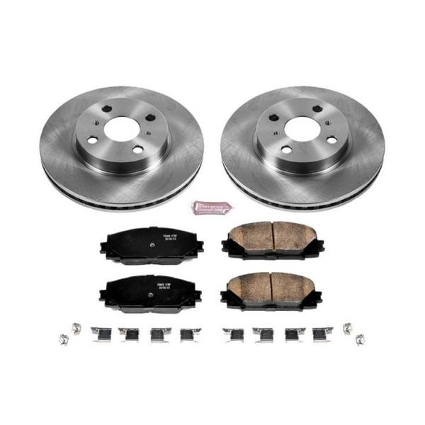 Power Stop 2013 Scion iQ Front Autospecialty Brake Kit - KOE5863