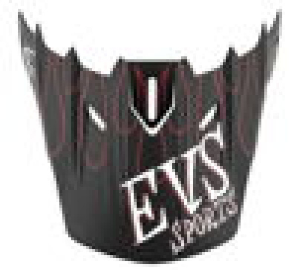EVS T5 Fink Visor - Matte Black - HE18T5F-VSBK