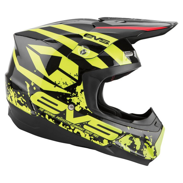 EVS T5 Grappler Helmet Black - Medium - HE18T5G-BK-M