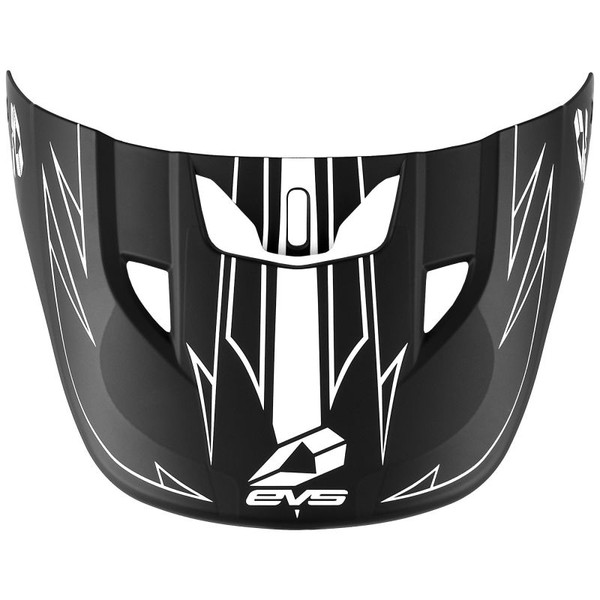 EVS T3 Pinner Helmet Visor - Matte Black - HE21T3P-VSBK