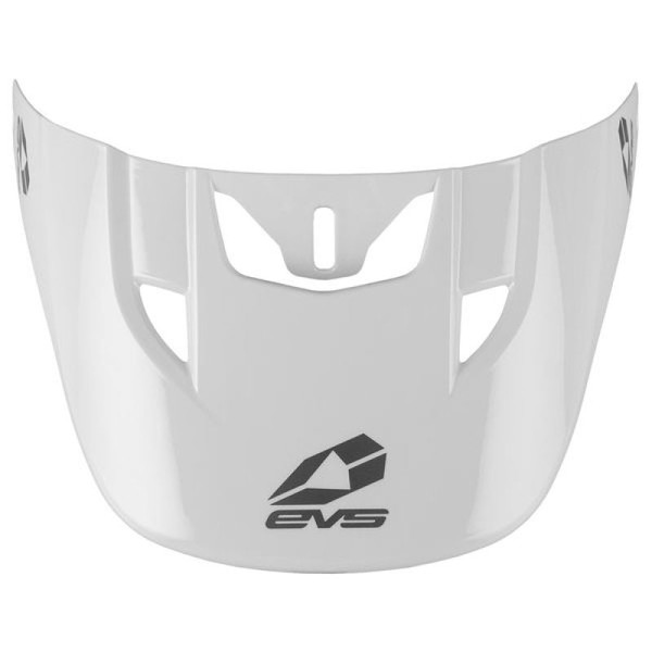 EVS T3 Solid Helmet Visor - White - HE21T3S-VSWH