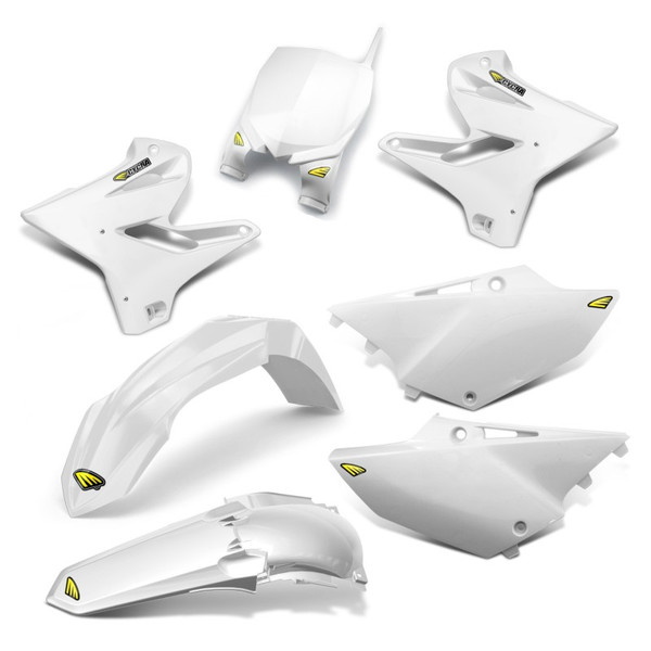 Cycra 15-21 Yamaha YZ125 Powerflow Body Kit - White - 1CYC-9316-42