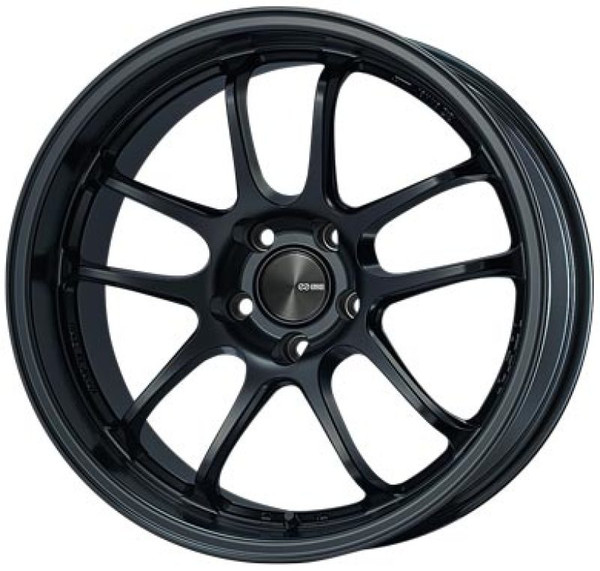 Enkei PF01EVO 18x9 35mm Offset 5x114.3 75mm Bore Matte Black Wheel Special Order / No Cancel - 489-890-6535BK