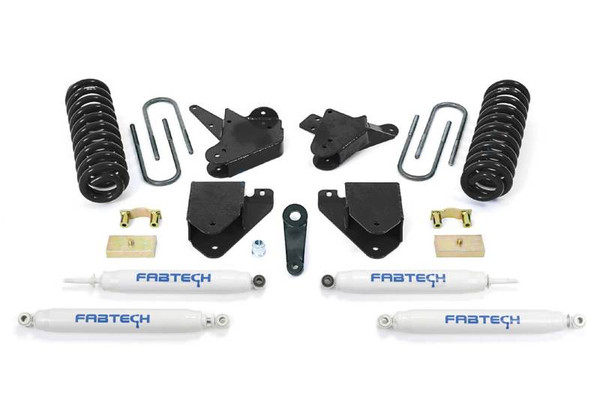 Fabtech 05-07 Ford F250 2WD V10 & Diesel 6in Basic Sys w/Perf Shks - K2060