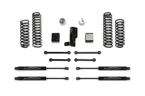 Fabtech 18-21 Jeep JL 4-Door 4WD 3in Sport System w/Stealth - K4107M