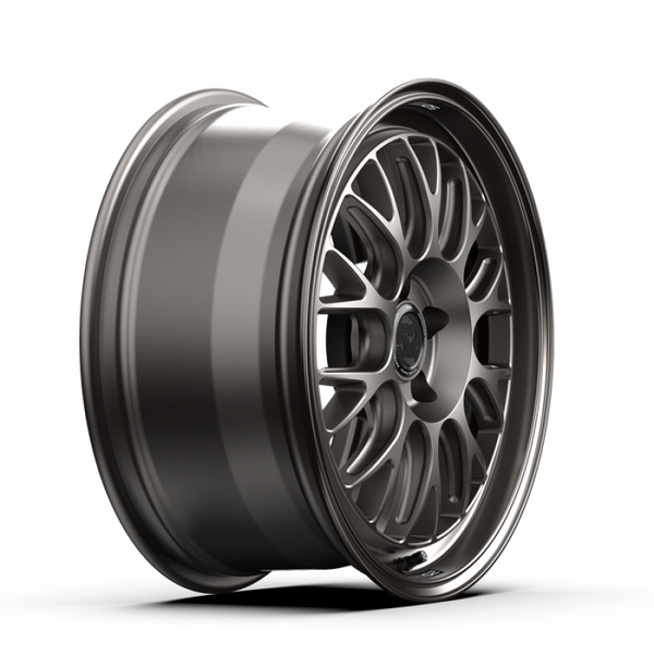 fifteen52 Holeshot RSR 18x8.5 5x108 42mm ET 63.4mm Center Bore Magnesium Grey w/ Gloss Lip - RSHML-88558+42