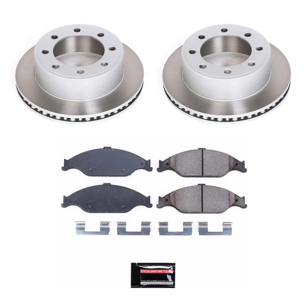 Power Stop 99-04 Ford Mustang Front Semi-Coated Rotor Kit - SC1301
