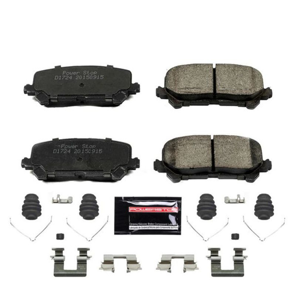 Power Stop 14-16 Acura MDX Rear Z23 Evolution Sport Brake Pads w/Hardware - Z23-1724