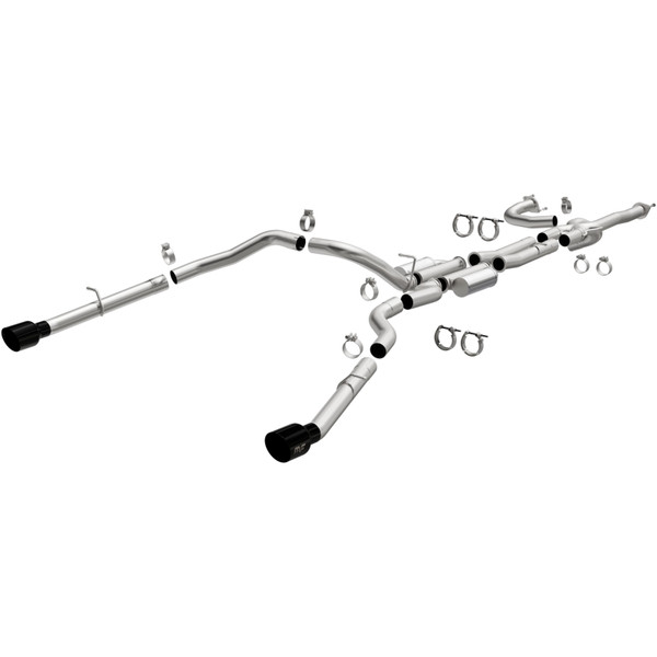 MagnaFlow 21-24 RAM 1500 TRX SPEQ Series Cat-Back Performance Exhaust System w/ Black Chrome Tips - 19705