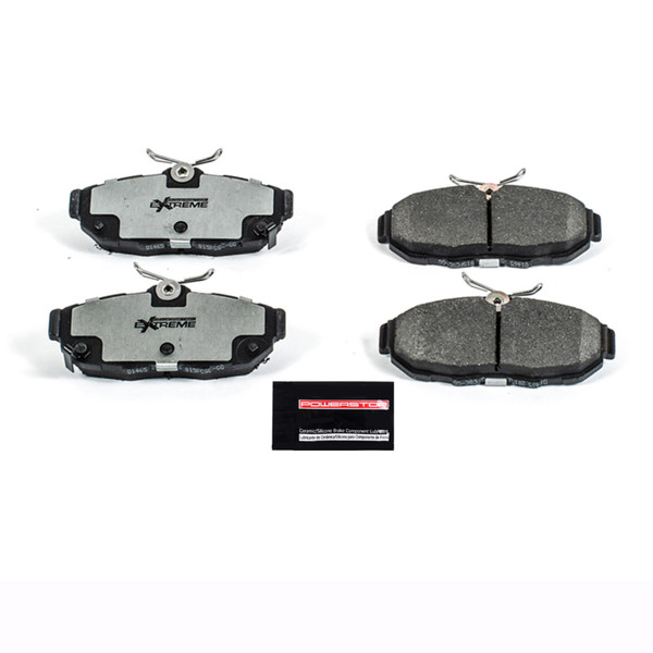 Power Stop 11-14 Ford Mustang Rear Z26 Extreme Street Brake Pads w/Hardware - Z26-1465