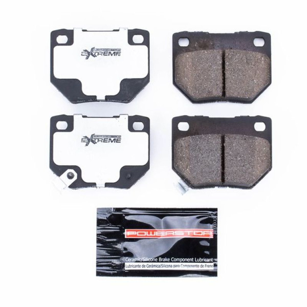 Power Stop 90-96 Nissan 300ZX Rear Z26 Extreme Street Brake Pads w/Hardware - Z26-461