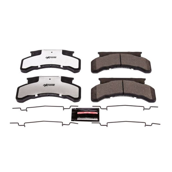Power Stop 93-97 Chevrolet B7 Front or Rear Z36 Truck & Tow Brake Pads w/Hardware - Z36-224