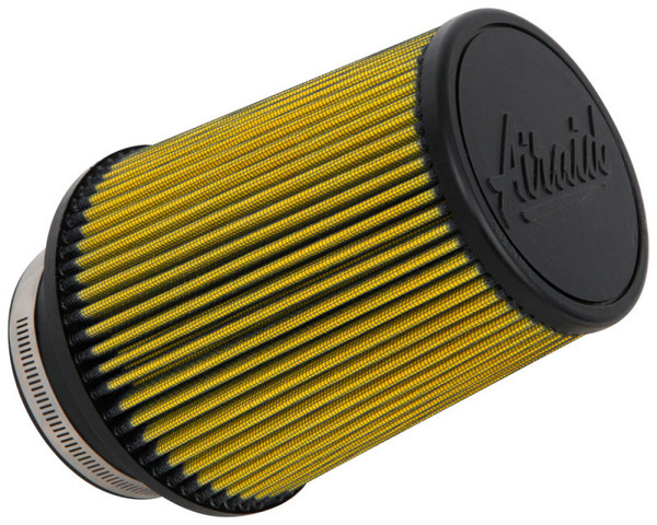 Airaid Universal Air Filter - Cone 4in Flange x 6in Base x 4-5/8in Top x 7in Height - Synthaflow - 704-456
