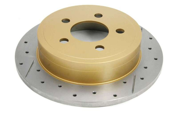 DBA 03-07 Jeep Liberty Rear Street Drilled & Slotted Rotor - DBA2535X