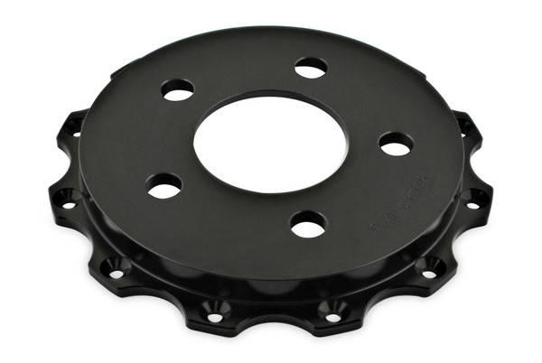 DBA 11-13 Ford Mustang GT 5.0L (V8) 5000 Series Slotted Front Replacement Rotor Hat - DBA52124.2BLK