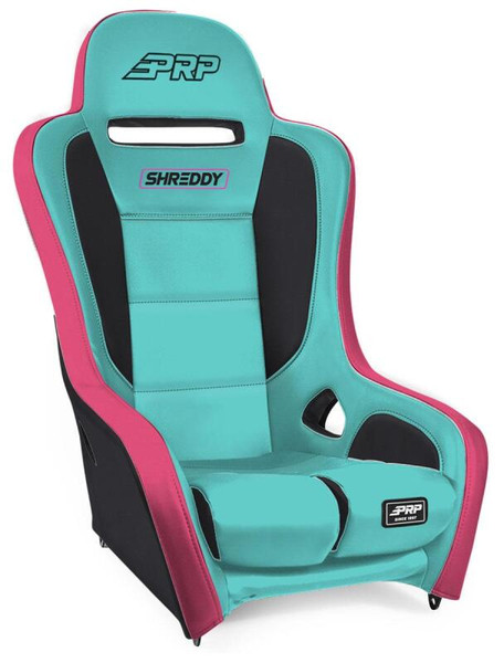 PRP Shreddy Podium Suspension Seat - Pink/Teal / Black - SHRDYA9101-03