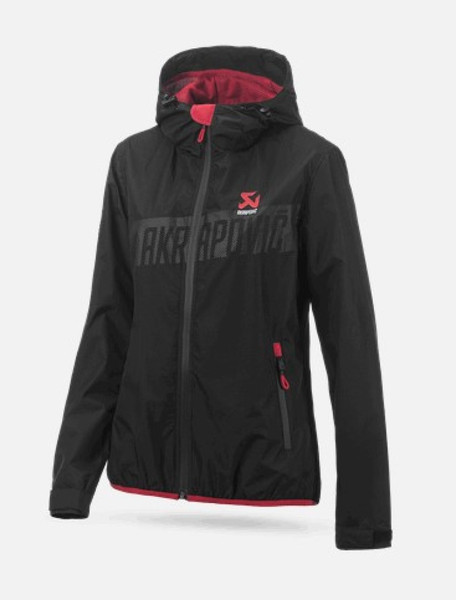 Akrapovic Womens Black Corpo Windbreaker XL - 802232