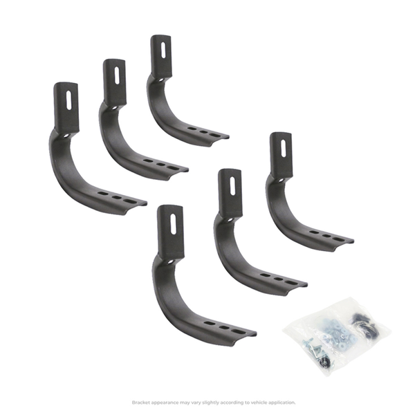 Go Rhino 04-14 Ford F-150 Brackets for OE Xtreme Cab Length SideSteps - 6841265