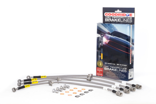 Goodridge 02-07 Subaru WRX/STi Brake Line Kit - 24215