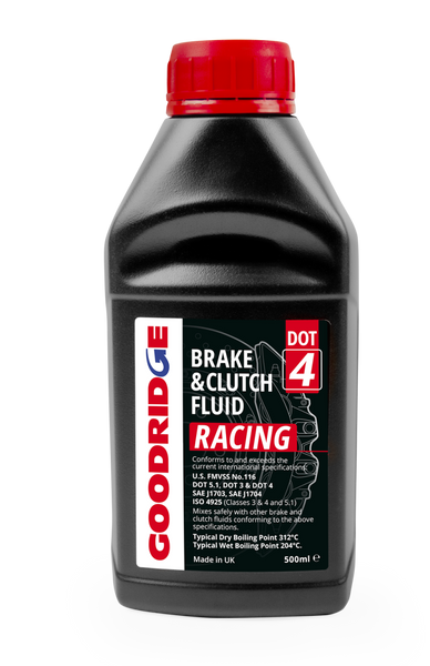 Goodridge 500ML Racing Dot 4 Brake Fluid - Single - BF30500