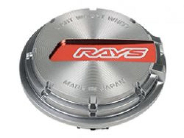 Gram Lights WR Center Cap (Red/Silver) 57CR/57DR/57D/57S-PRO - WCGLRDSL