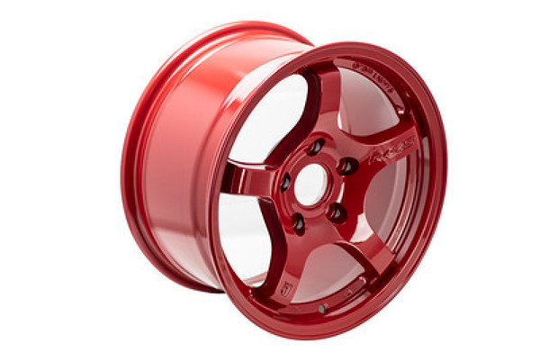 Gram Lights 57CR 18x9.5 +38 5x114.3 Milano Red Wheel - WGCRX38EMRP