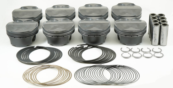 Mahle MS Piston Set SBF 304ci 3.640in Bore 3.65in Stroke 5.933in Rod .866 Pin 3cc 11.3 CR Set of 8 - 930258040