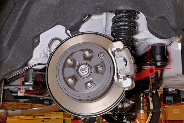 PERRIN 15-25 Subaru WRX/STI / 22-25 BRZ Rear Subframe Lockdown - PSP-SUS-531BK