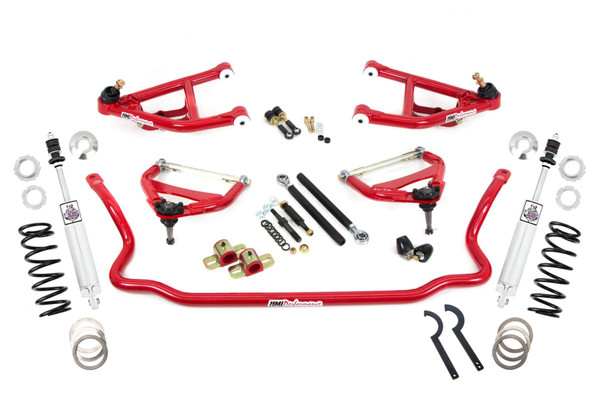 UMI Performance 68-70 GM A-Body Corner Max Street Handling Race Package - Red - 406402-R