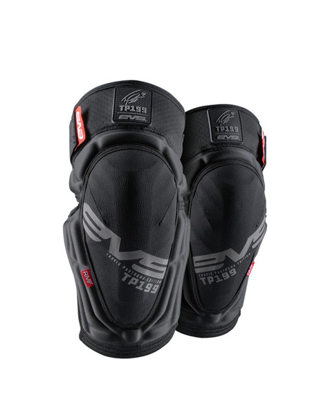 EVS TP199 Lite Knee Guard Blackout Black - Small/Medium - TP199LK-BKO-S/M
