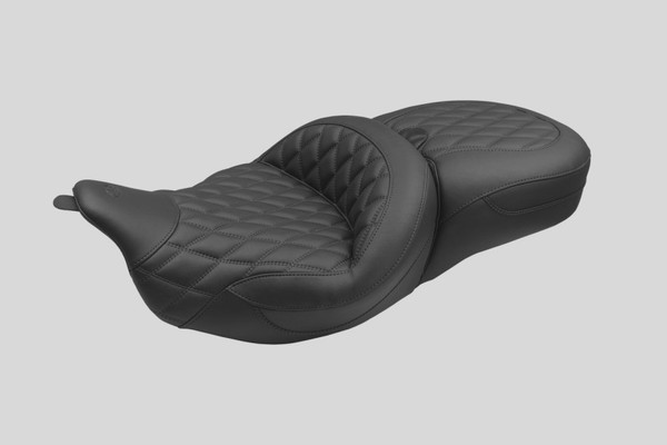 Mustang 08-25 Harley FL Touring Rd King Sp, Rd Glide Ltd, Dble Diamond Super Touring - Black - 89538