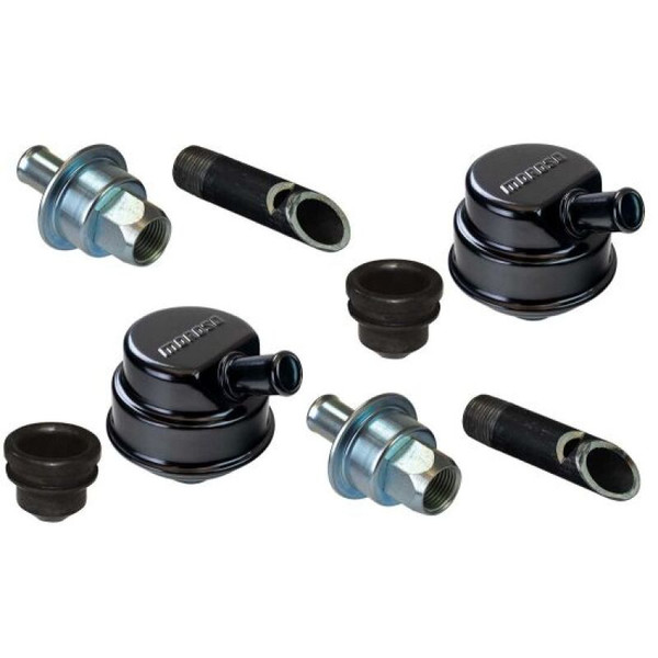 Moroso Crankcase Evacuation System - Black Powder Coat - 25901