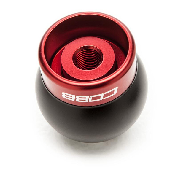 Cobb Ford Mustang Shift Knob Black with Red Base - 2M1350-RD