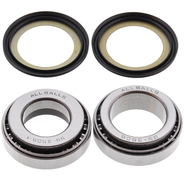 All Balls Racing 73-75 Yamaha TX500 Steering Bearing Kit - 22-1015