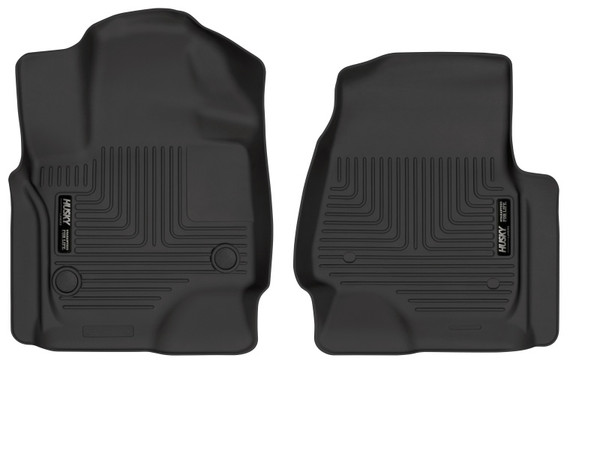 Husky Liners 18-22 Ford Expedition WeatherBeater Black Front Floor Liners - 13341