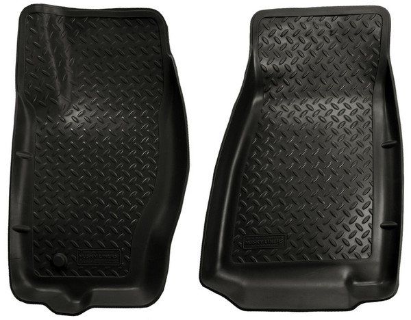Husky Liners 05-10 Jeep Grand Cherokee/Commander Classic Style Black Floor Liners - 30611