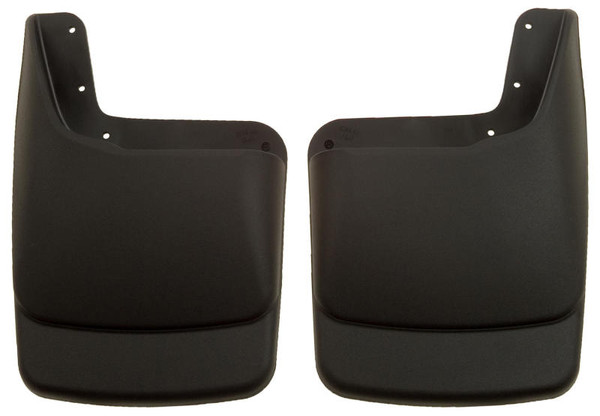 Husky Liners 99-09 Ford SuperDuty Regular/Super/Crew Cab Custom-Molded Rear Mud Guards (w/Flares) - 57581